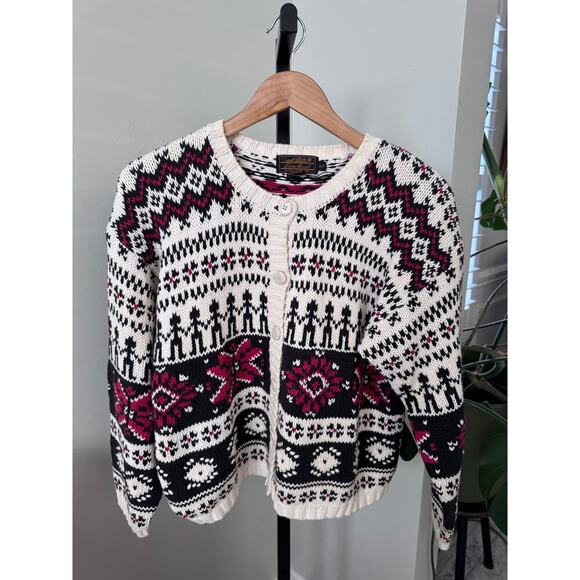 Womens Eddie Bauer Knitted Chunky Cardigan - Picture 1 of 3
